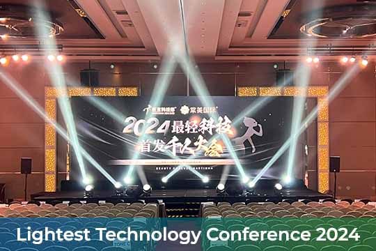 Event / Rental LED Screen for Lightest Technology Launch Conference 2024 at Connexion Conference & Event Centre