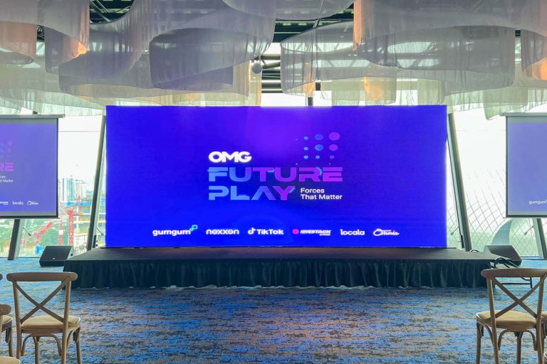 Event / Rental LED Screen for OMG Future Play Workshop at The MET Corporate Towers