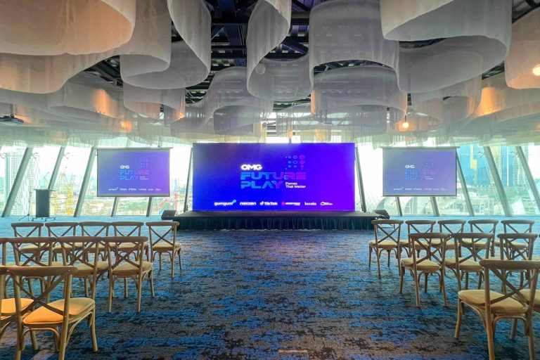 Event / Rental LED Screen for OMG Future Play Workshop at The MET Corporate Towers
