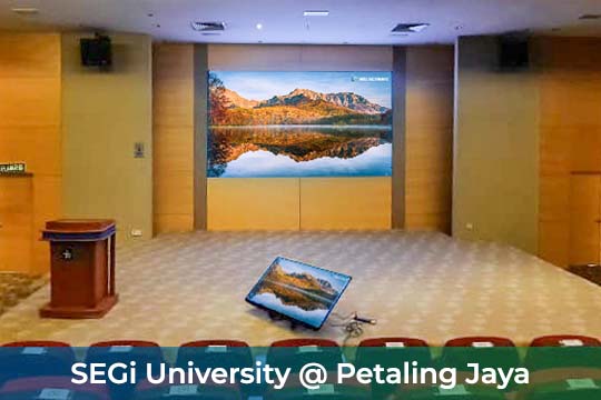 Indoor LED Screen for SEGi University