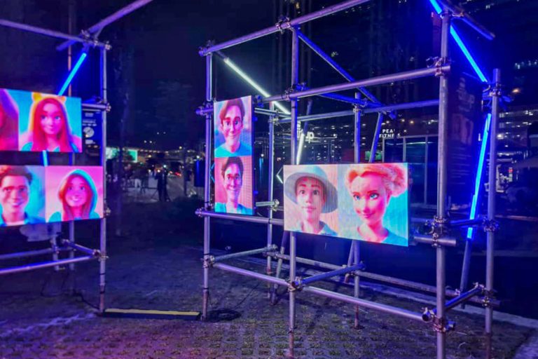 Event / Rental LED Screen for Samsung Flip It Up at Urban Skate Plaza, MRT Ampang Park