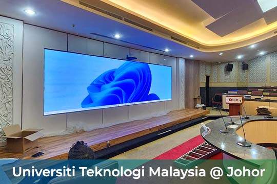 VANTA COB microLED Screen for Universiti Teknologi Malaysia