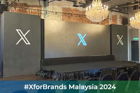 Event / Rental LED Screen for #XforBrands Malaysia 2024 at Star Boulevard KLCC