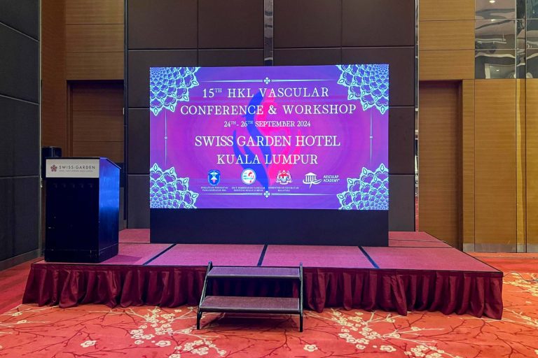 Event / Rental LED Screen for 15th HKL Vascular Conference & Workshop at Swiss-Garden Hotel Bukit Bintang Kuala Lumpur