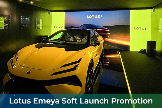Event / Rental LED Screen for Lotus Emeya Soft Launch Promotion at Pavilion Kuala Lumpur