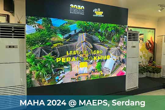 Event / Rental LED Screen for MAHA 2024 at MAEPS, Serdang