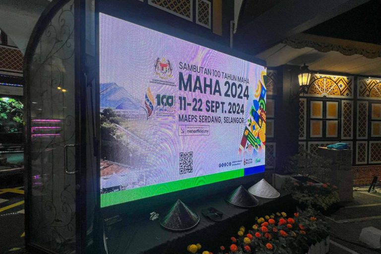 Event / Rental LED Screen for MAHA 2024 at MAEPS, Serdang