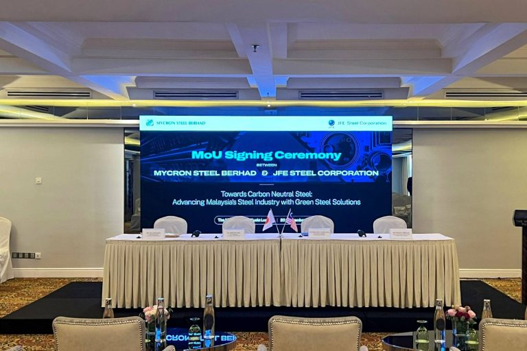 Event / Rental LED Screen for MoU Signing Ceremony between Mycron Steel Berhad and JFE Steel at The Majestic Hotel Kuala Lumpur