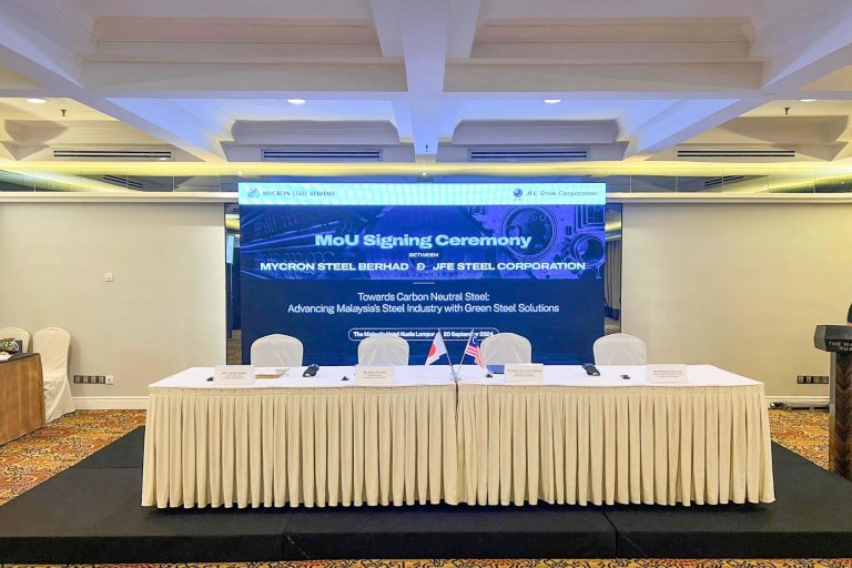 Event / Rental LED Screen for MoU Signing Ceremony between Mycron Steel Berhad and JFE Steel at The Majestic Hotel Kuala Lumpur