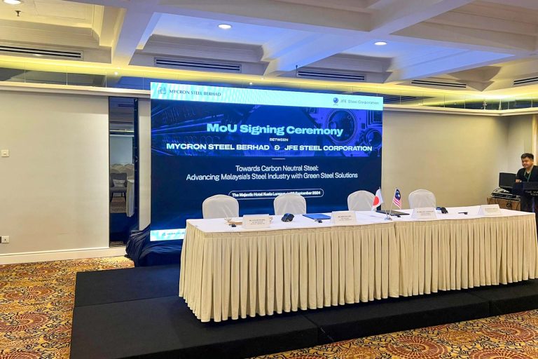 Event / Rental LED Screen for MoU Signing Ceremony between Mycron Steel Berhad and JFE Steel at The Majestic Hotel Kuala Lumpur