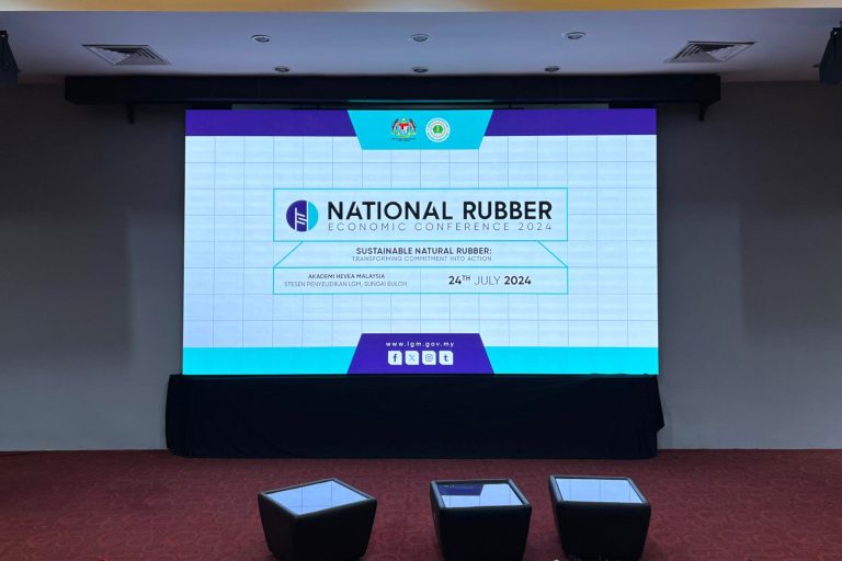Event / Rental LED Screen for event National Rubber Economic Conference 2024 at Akademi Hevea Malaysia, Sungai Buloh