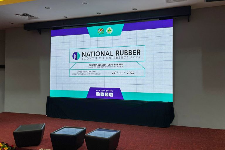 Event / Rental LED Screen for event National Rubber Economic Conference 2024 at Akademi Hevea Malaysia, Sungai Buloh