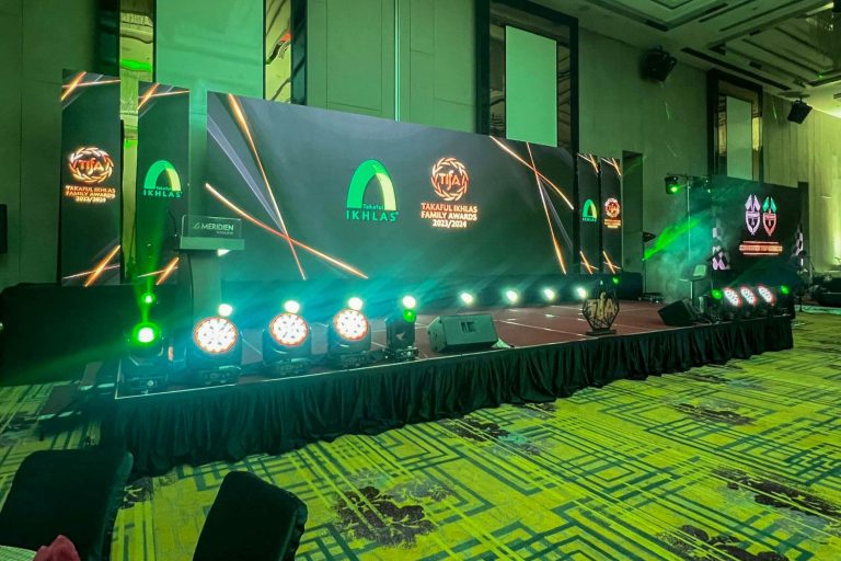 Event / Rental LED Screen for Takaful Ikhlas Family Awards 2023/2024 at Le Méridien Putrajaya