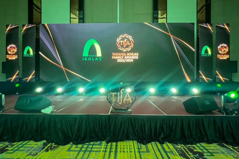 Event / Rental LED Screen for Takaful Ikhlas Family Awards 2023/2024 at Le Méridien Putrajaya