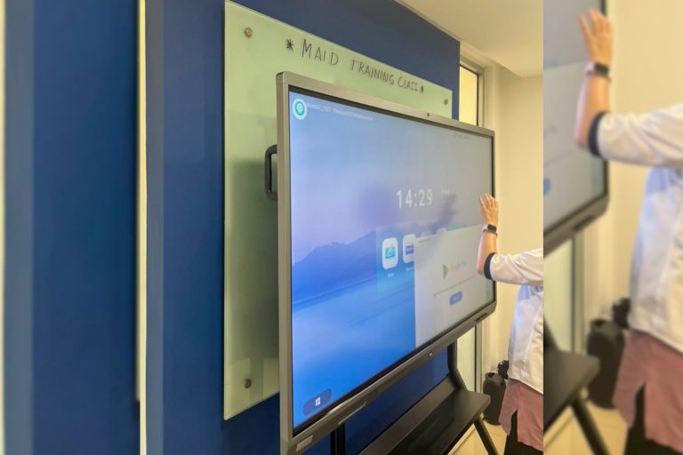 VEXO Smart Interactive Panel at Agensi Pekerjaan Global Ace Sdn Bhd