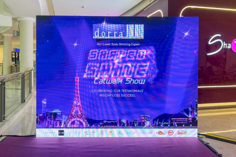 Event / Rental LED Screen for DORRA Slimming Sdn Bhd at The Curve