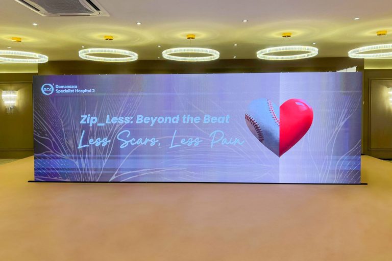 Event / Rental LED Screen for Damansara Specialist Hospital 2 (DSH2) at Kuala Lumpur.