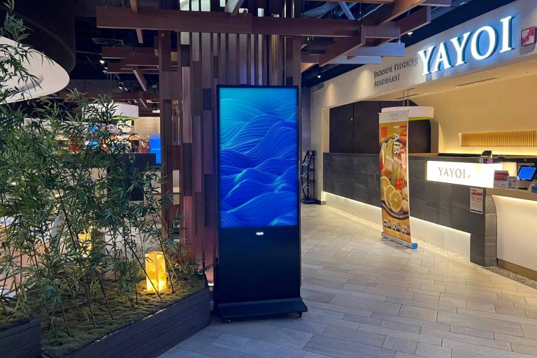 VEXO Smart Interactive Panel at the Food Court, Lot 10 at Bukit Bintang, Kuala Lumpur