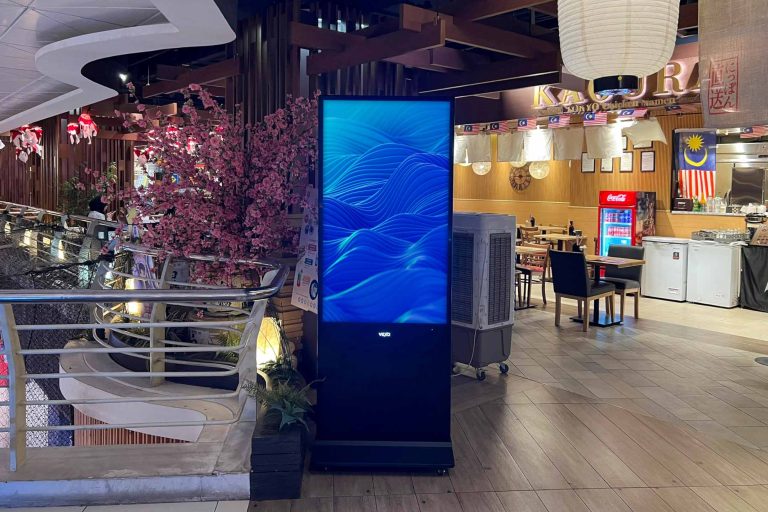 VEXO Smart Interactive Panel at the Food Court, Lot 10 at Bukit Bintang, Kuala Lumpur