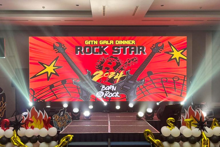 Event / Rental LED Screen for GITN Sdn. Berhad (NOC) at Villea Port Dickson