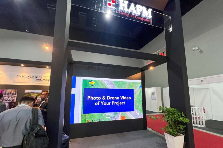 Event / Rental LED Screen for HAPM Consultants Sdn Bhd at Malaysia International Trade and Exhibition Centre (MITEC)
