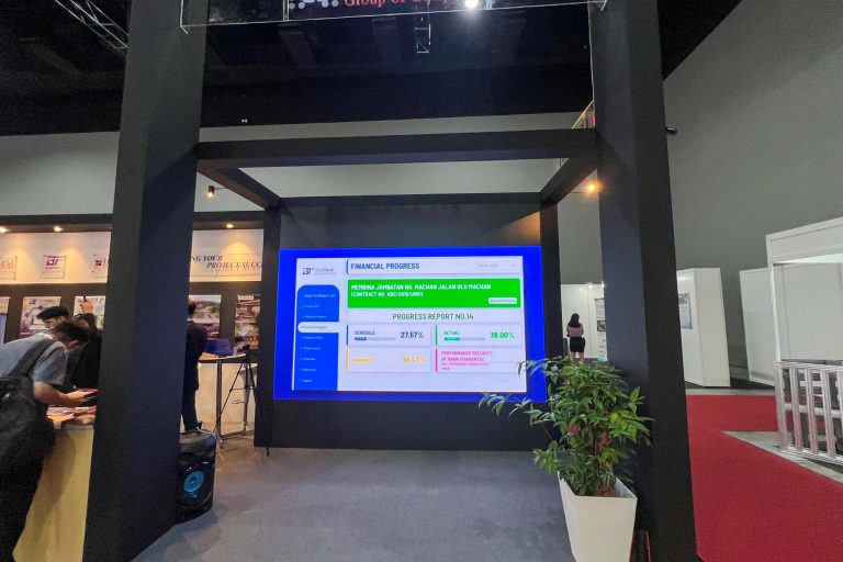 Event / Rental LED Screen for HAPM Consultants Sdn Bhd at Malaysia International Trade and Exhibition Centre (MITEC)