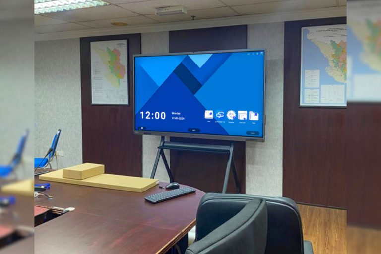 VEXO V7Pro Smart Interactive Panel at Jabatan Mineral Dan Geosains Malaysia