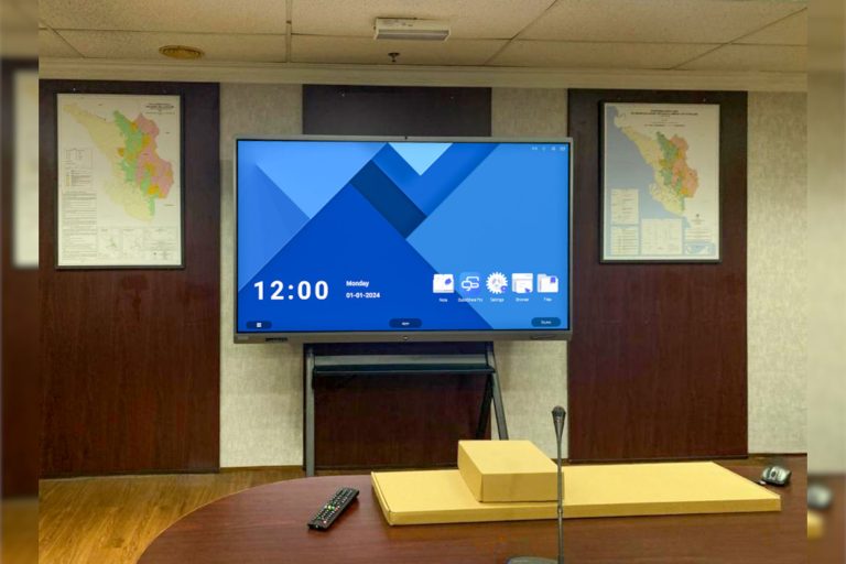 VEXO V7Pro Smart Interactive Panel at Jabatan Mineral Dan Geosains Malaysia