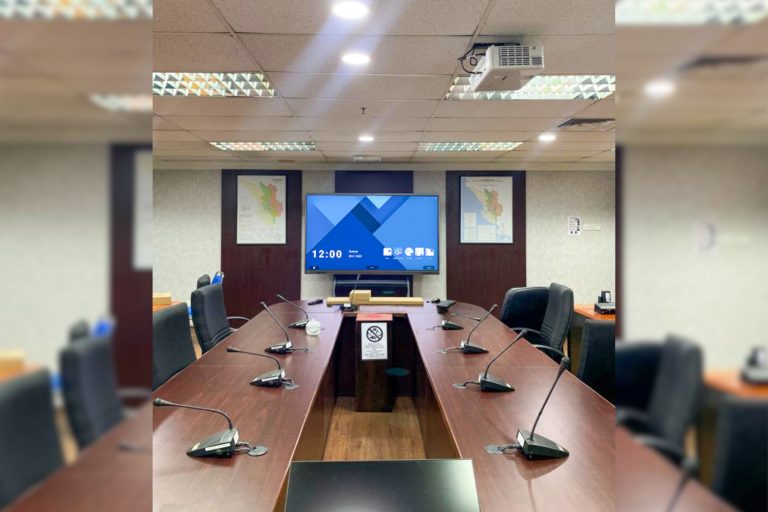 VEXO V7Pro Smart Interactive Panel at Jabatan Mineral Dan Geosains Malaysia