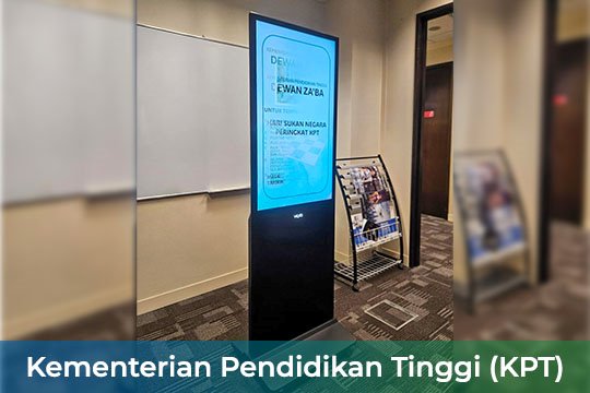 VEXO Smart Interactive Panel at the Kementerian Pendidikan Tinggi at Putrajaya