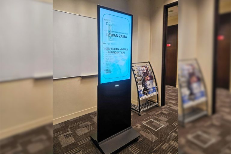 VEXO Smart Interactive Panel at the Kementerian Pendidikan Tinggi at Putrajaya