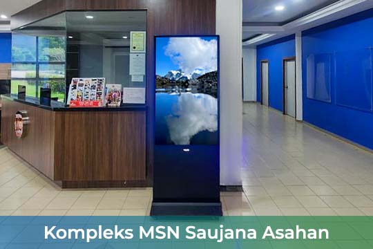 VEXO Smart Interactive Panel at the Kompleks MSN Saujana Asahan at Malacca