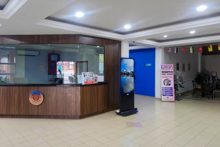 VEXO Smart Interactive Panel at the Kompleks MSN Saujana Asahan at Malacca