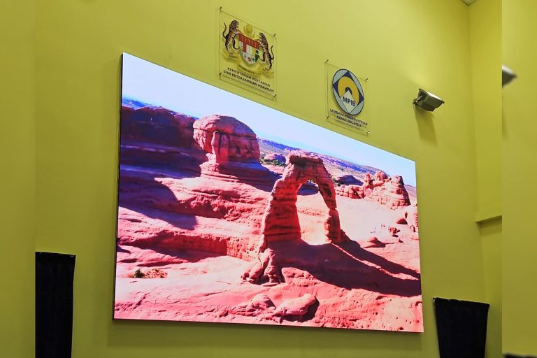 Indoor LED Screen for Lembaga Perindustrian Nanas