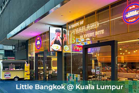P4 Outdoor LED Screen at Little Bangkok Kuala Lumpur