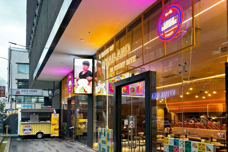 P4 Outdoor LED Screen at Little Bangkok Kuala Lumpur