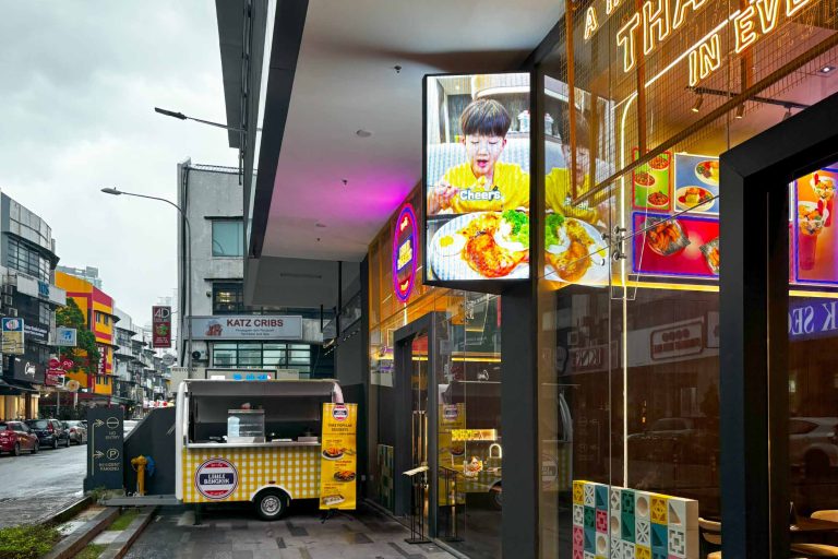 P4 Outdoor LED Screen at Little Bangkok Kuala Lumpur