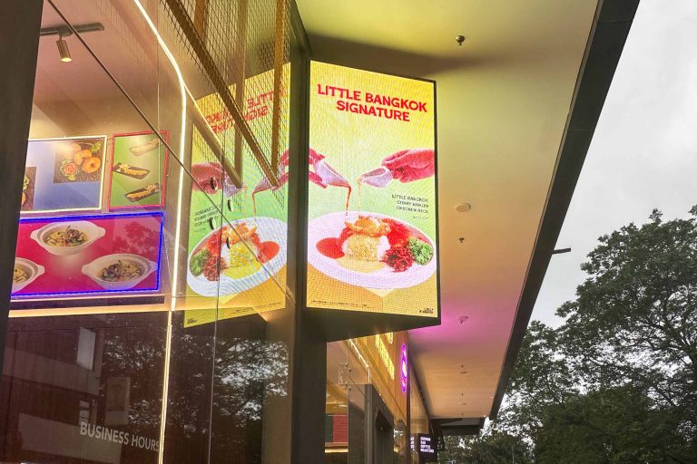 P4 Outdoor LED Screen at Little Bangkok Kuala Lumpur