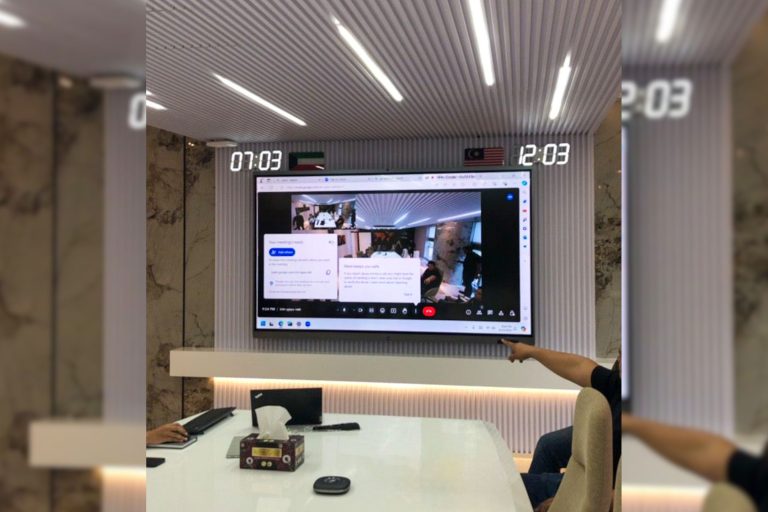 VEXO Smart Interactive Panel at Malaysian Kuwaiti Investment Co Sdn. Bhd.