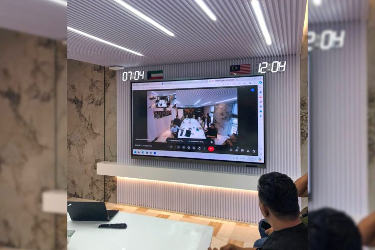 VEXO Smart Interactive Panel at Malaysian Kuwaiti Investment Co Sdn. Bhd.