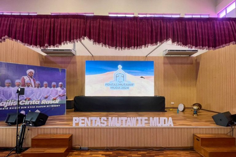 Event / Rental LED Screen for Maulid X Pentas Mutawif Muda at Kompleks Rakan Muda Alor Gajah, Melaka