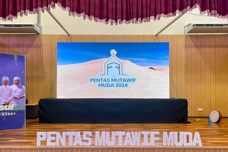 Event / Rental LED Screen for Maulid X Pentas Mutawif Muda at Kompleks Rakan Muda Alor Gajah, Melaka