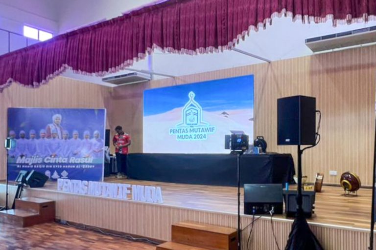 Event / Rental LED Screen for Maulid X Pentas Mutawif Muda at Kompleks Rakan Muda Alor Gajah, Melaka