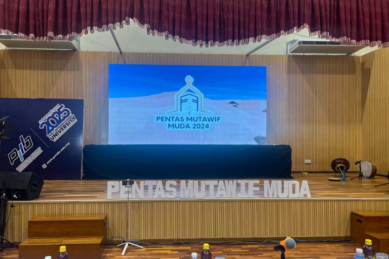 Event / Rental LED Screen for Maulid X Pentas Mutawif Muda at Kompleks Rakan Muda Alor Gajah, Melaka