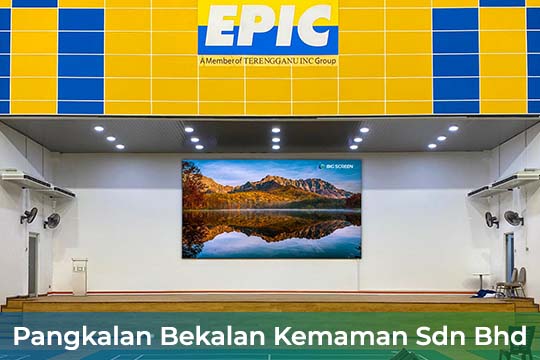 P2.5 Indoor LED Screens at Pangkalan Bekalan Kemaman Sdn Bhd