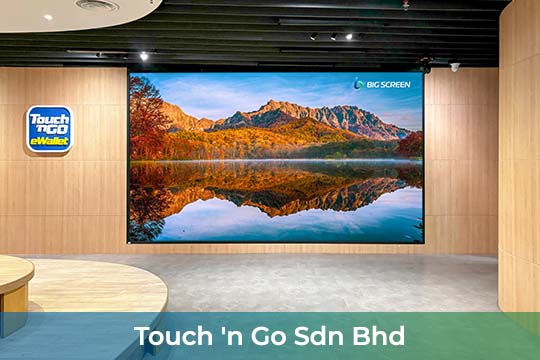 P3 Indoor LED Screens at Touch 'n Go Sdn Bhd
