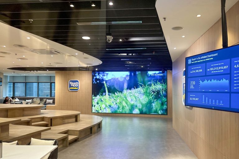P3 Indoor LED Screens at Touch 'n Go Sdn Bhd