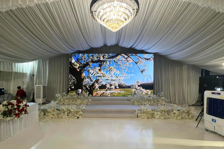 Event / Rental LED Screen at Al Amira Wedding House, Malacca
