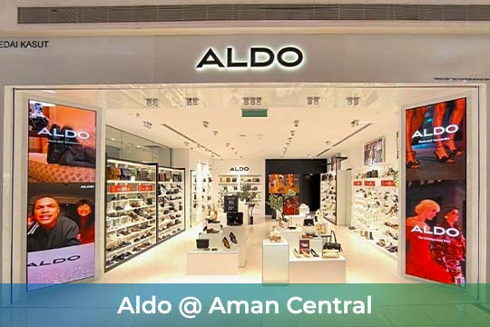 P2.5 Indoor LED Screens at the Aldo at Aman Central