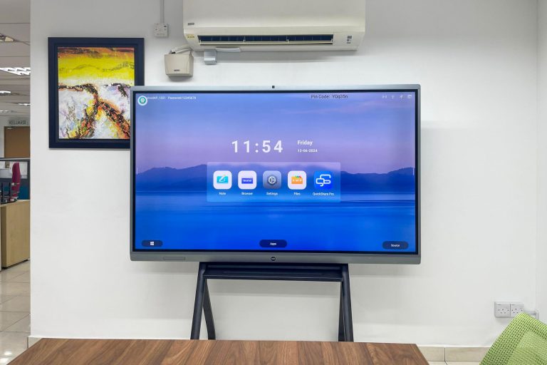 VEXO V7Pro Smart Interactive Panel at the BGN Property Sdn Bhd at Puchong, Selangor